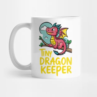 tiny dragon keeper Mug